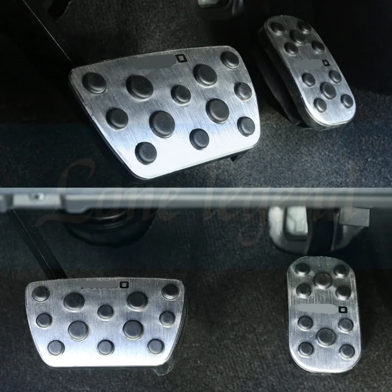 

Aluminum Car Foot Fuel Pedal Accelerator Brake Pedal Pad Covers For Toyota Prado 150 2010-2015 2016 2017 2018 2019 Accessories