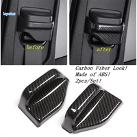 lapetus carbon fiber look interior refit kit handbrake head lamp cover trim for mercedes benz c class w205 c200 c260 2015 2021