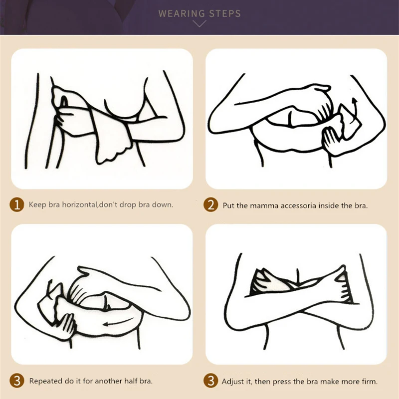 Невидимый бюстгальтер без бретелек для свадебной вечеринки липкий силиконовый