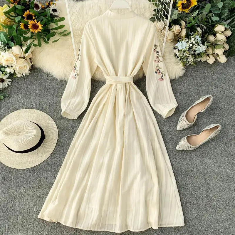 Новинка 2019 модная женская одежда осенняя платье женское элегантное | Женская