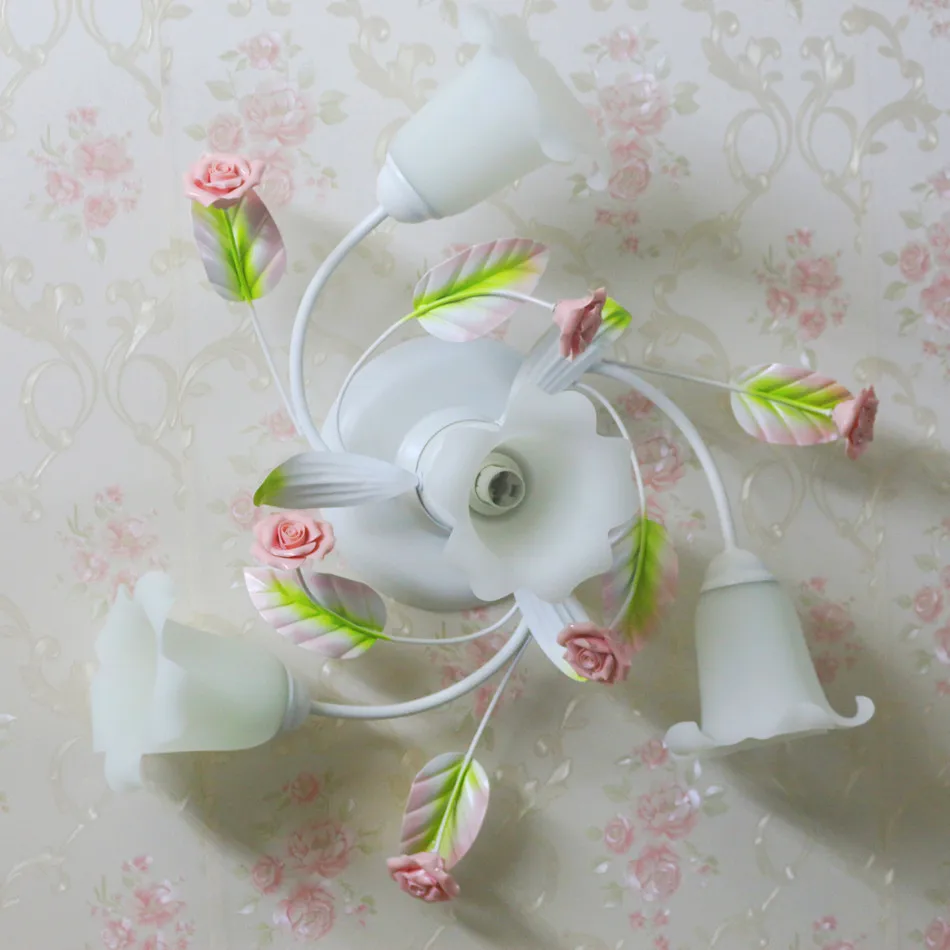 Европейский стиль сад гостиная романтические рестораны белый кованый железный