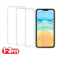 1 3pcs tempered glass on the for iphone 13mini 13 13pro 13pomax screen protector transparent protective film for iphone13 series