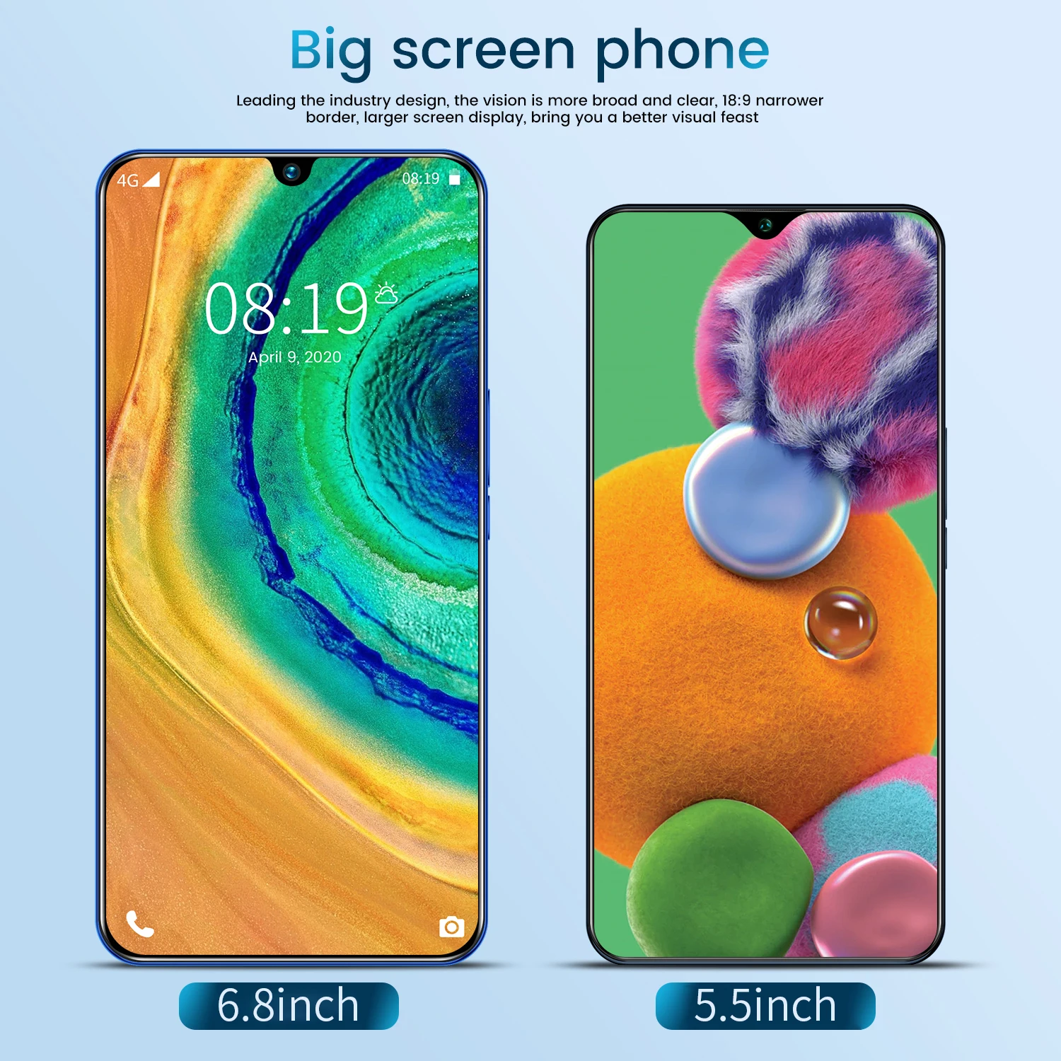 

2021 New Global Version P40 Pro+ 6.8 Inch Smartphone Full Screen Octa Core 12+512GB 16+32MP 4G LTE 5G Android Mobilephone