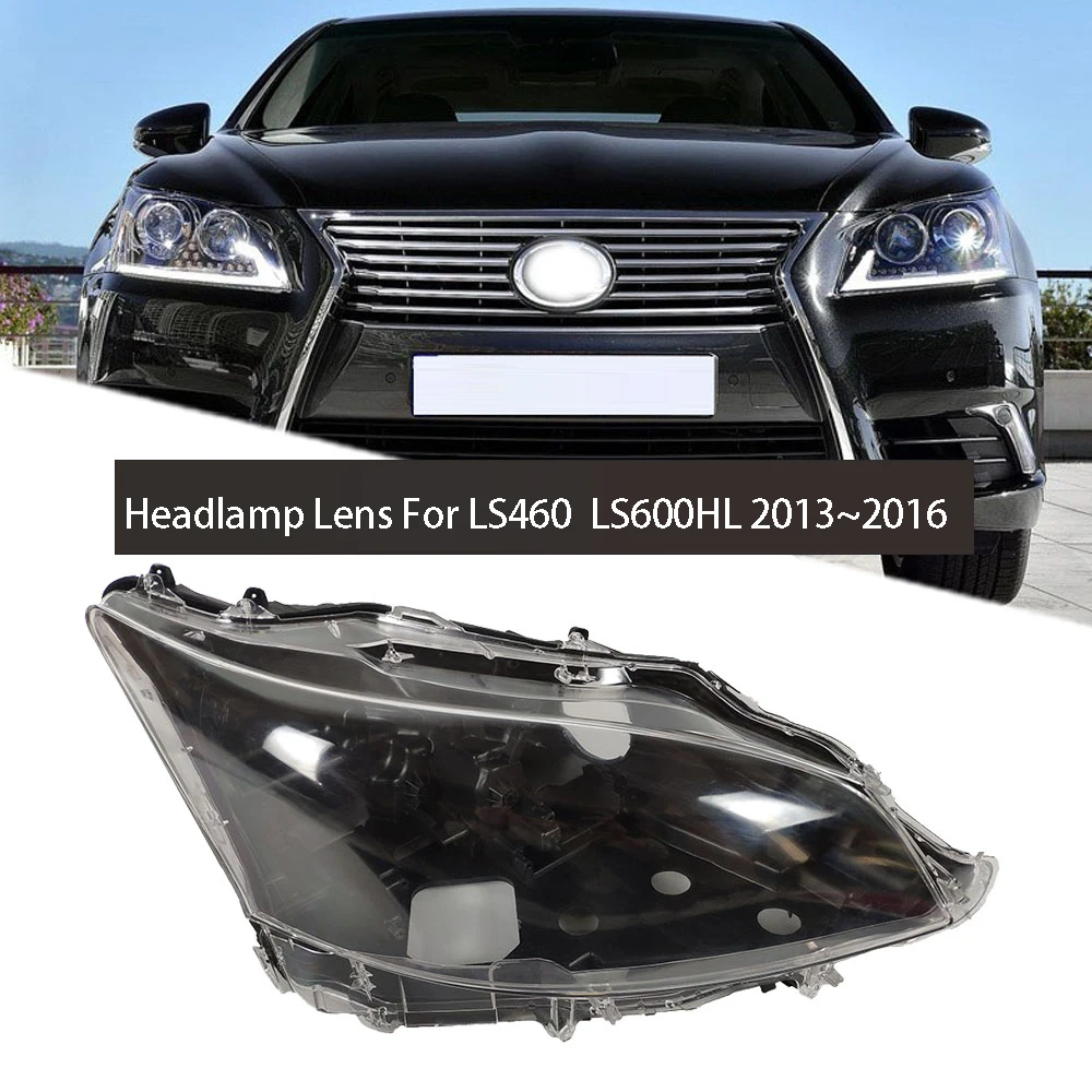 Headlight Lens For Lexus LS460 LS600HL 2013~2016 Headlamp Cover Car Replacement Auto Shell | Автомобили и мотоциклы