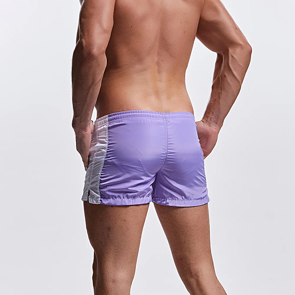 

Swimming Shorts Swimwear Swimsuit Swim Trunks Beach Summer For Men Man Wear Surf Boxer Brie Bathing Pocket Quick Dry Polyester