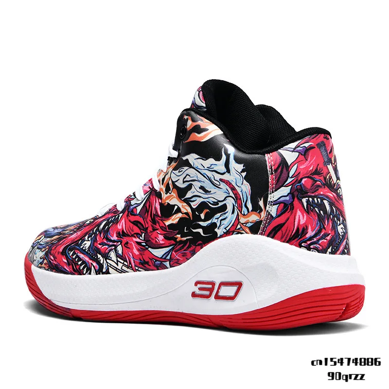 

2022 New Big Size 45 High Top Basketball Shoes Male Street Basketball Culture Sneakers Sport Shoe Ankle Sport Shoes Unisex Boots