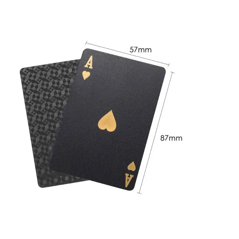 

Waterproof Plastic PVC Playing Cards Sets Magic Tricks Poker Creative Gift
