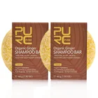 2 шт Шампунь Бар имбирь Органические ручной работы Твердые Волосы Шампунь Бар для выпадения волос шампунь и натуральные без химических веществ веган