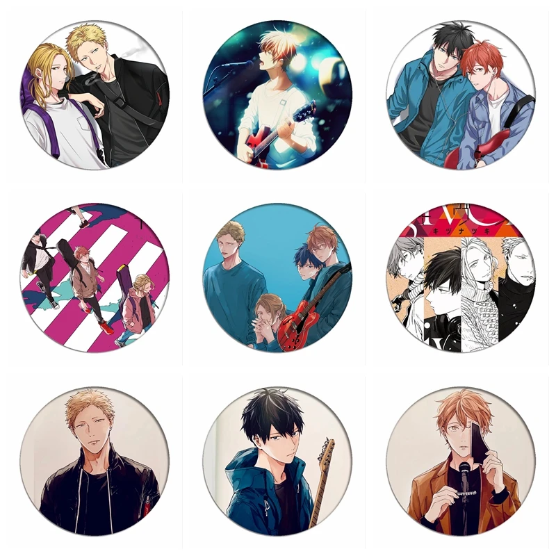 Дано акихико Кадзи Косплей рюкзак значки Mafuyu Satou брошь булавки рицука уенояма