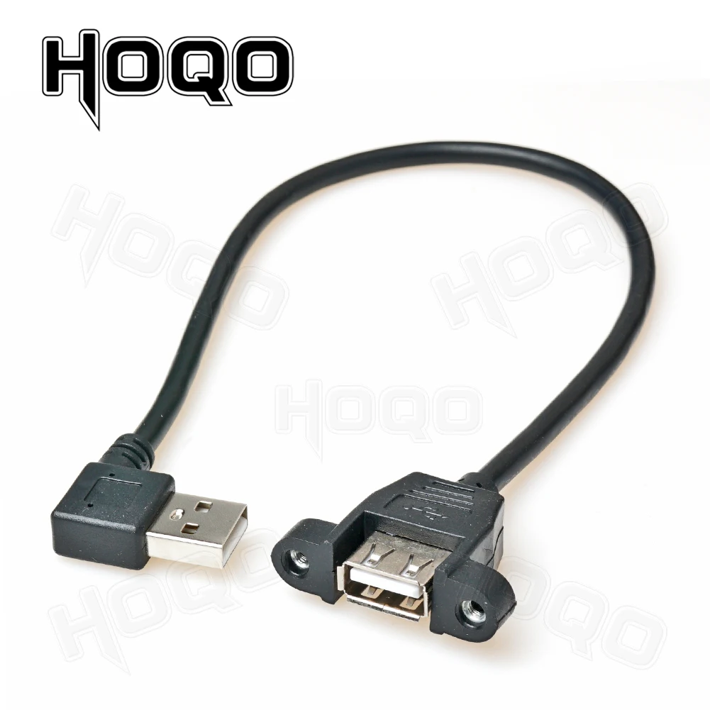 1 фут 30 см м 90 градусов тип A порт USB Панельное крепление usb2.0 Папа мама