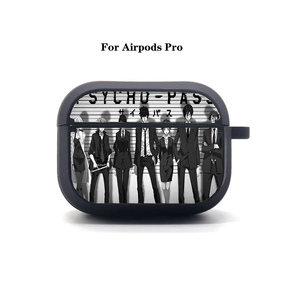 

Anime Psycho-Pass AirPods Pro case Cover Apple AirPods Pro Earphone bag Soft Silicone Bluetooth Protective Earphone Case