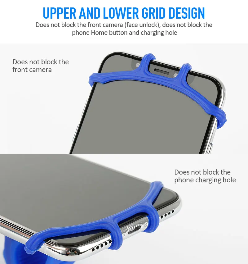 Универсальный мотоциклетный велосипедный держатель телефона для IPhone Samsung Huawei