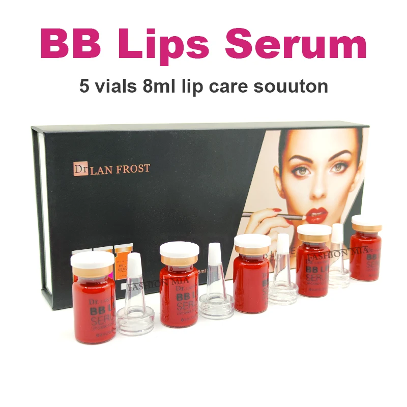 

8ml Meso BB Lips Treatment Ampoule Korean Lip Gloss BB Cream Glow Serum For BB Lip Blush Pigment Microneedles Dr Pen Treatment