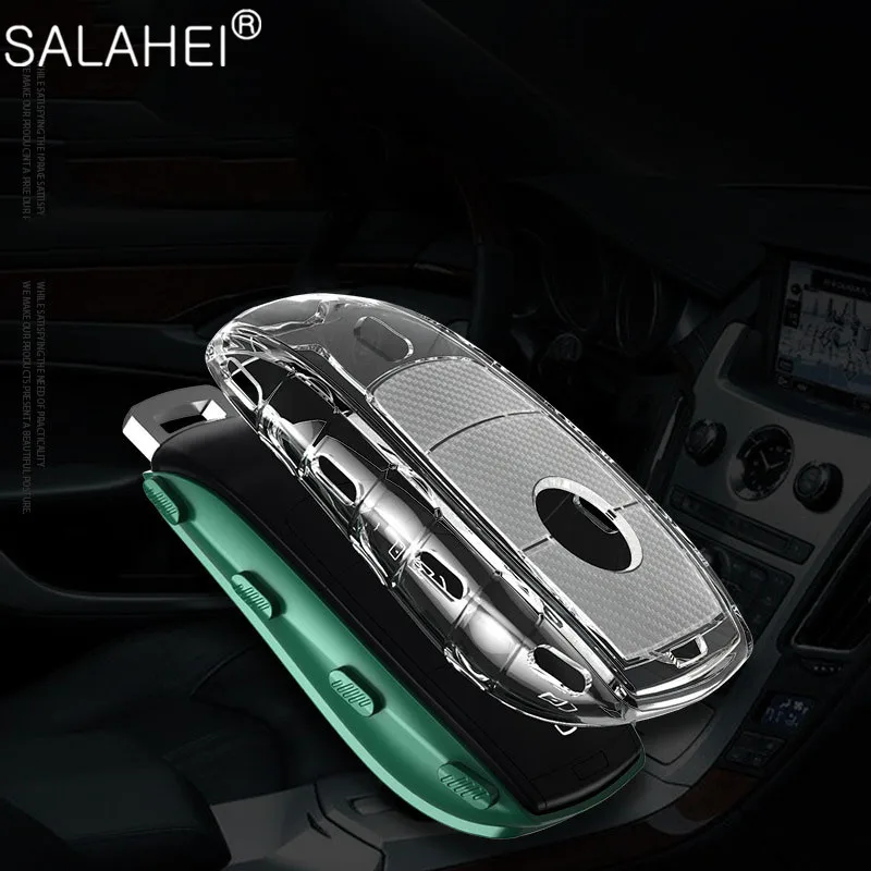 

New Soft TPU Car Key Case Decoration Cover For Mercedes Benz AMG 2016 2017 E Class W213 E200 E320 E200L E260 E300L E320L
