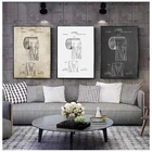 Туалетная бумага, патент, виниловый постер, настенные художественные принты для ванной комнаты, рулон туалетной бумаги, схема, холст, картина, знак унитаза, домашний декор