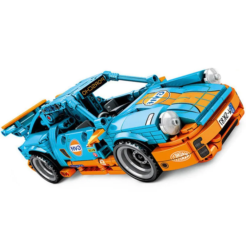 603 шт Ferraried F1 гоночный автомобиль строительные блоки fit Technic гонщик транспортных средств суперкар Playmobil кирпичи Дети Подарки для мальчиков и девочек