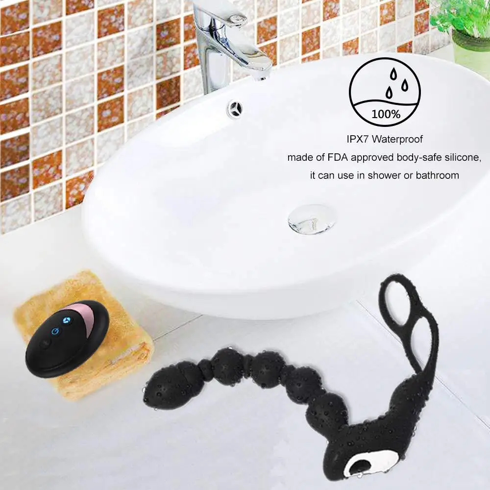 VETIRY Male Prostate Massage Vibrator Heating Anal Plug Sex Toys for Gay Men Butt Delay Ejaculation Ring Man | Красота и здоровье
