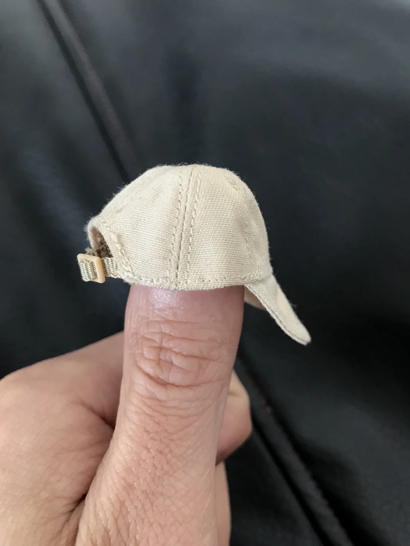 Estartek 1/6 уплотнение Commando Head Sculpt PMC утка язык крышка для 12 дюймов Фигурка DIY - Цвет: hat sand color