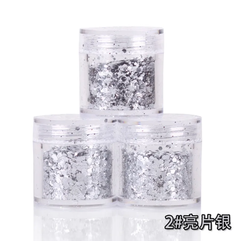 1 шт 7g/бутылка смешанный дизайн блестящие шестиугольная сделай сам с пайетками