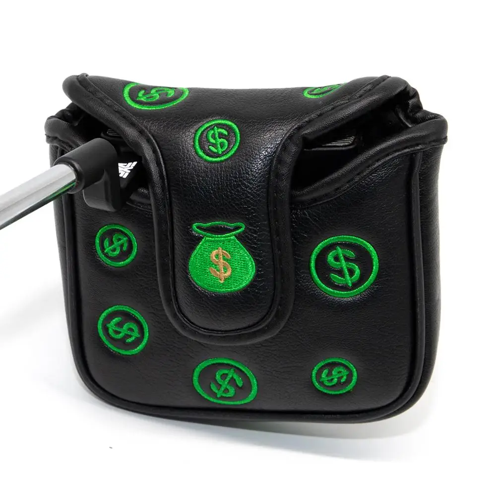 Новинка чехол для клюшки гольфа Дизайн доллара США кожаные головные уборы клюшек
