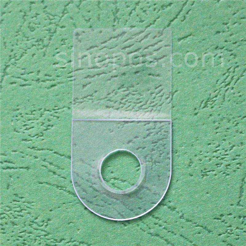 Мебельная бирка без остаточного отверстия съемная клейкая подвесная петля