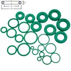 Уплотнительное кольцо для фторсодержащего резинового масла CS 2,4 мм OD 4-120 мм, зеленый FKM