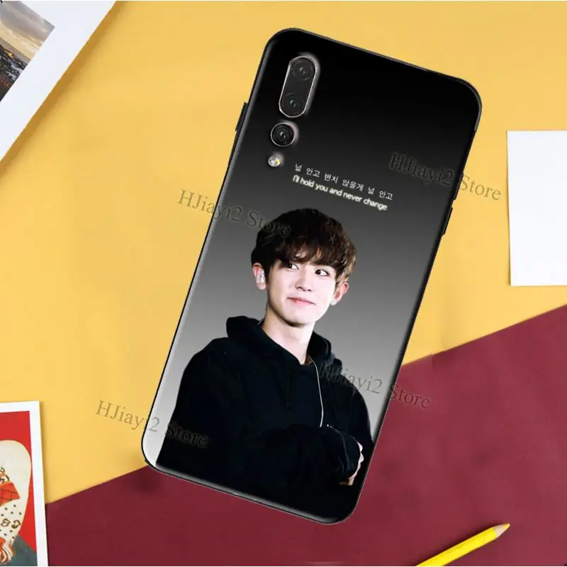 CHANYEOL EXO Case For Huawei P30 Pro P10 P20 P40 Lite P Smart 2019 Z Mate 30 10 20 Cover | Mobile Phone Cases &amp Covers