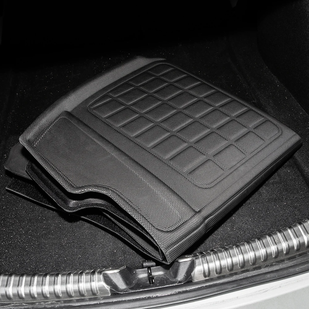 TEY Tesla модель 3 ТПЭ автомобильный водонепроницаемый и складной коврик для