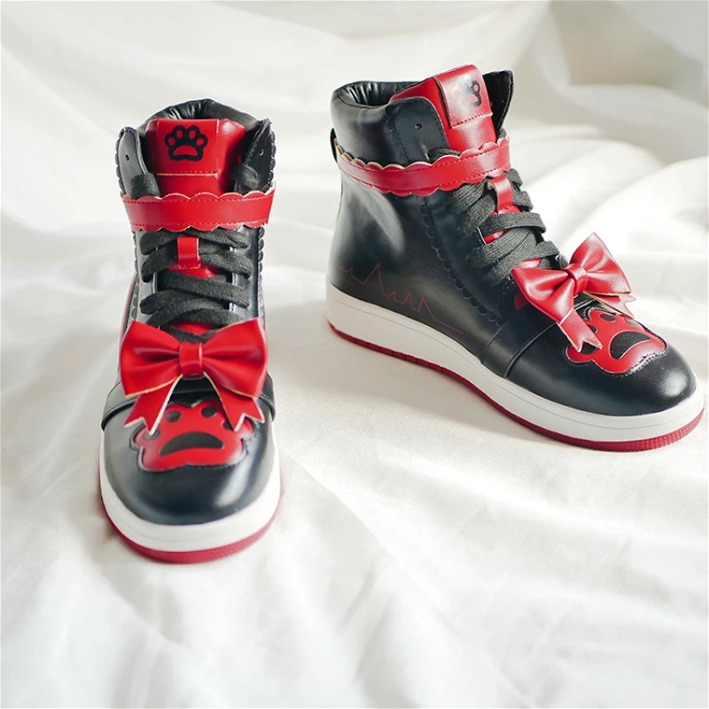 

Kawaii Cosplay Running Lolita Shoes High Top Student Sports Shoe Women's Summer Ballet Shoes Female Women Sneakers Anime Japan