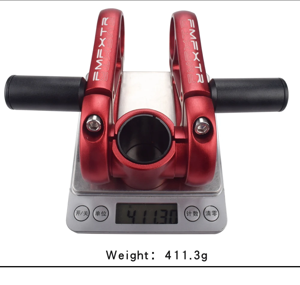 FMFXTR Latest Bicycle Stem Double Adjustable Angle MTB Road mountain Bike Stem Aluminum alloy 6061 for 31.8mm/28.6mm Handlebar