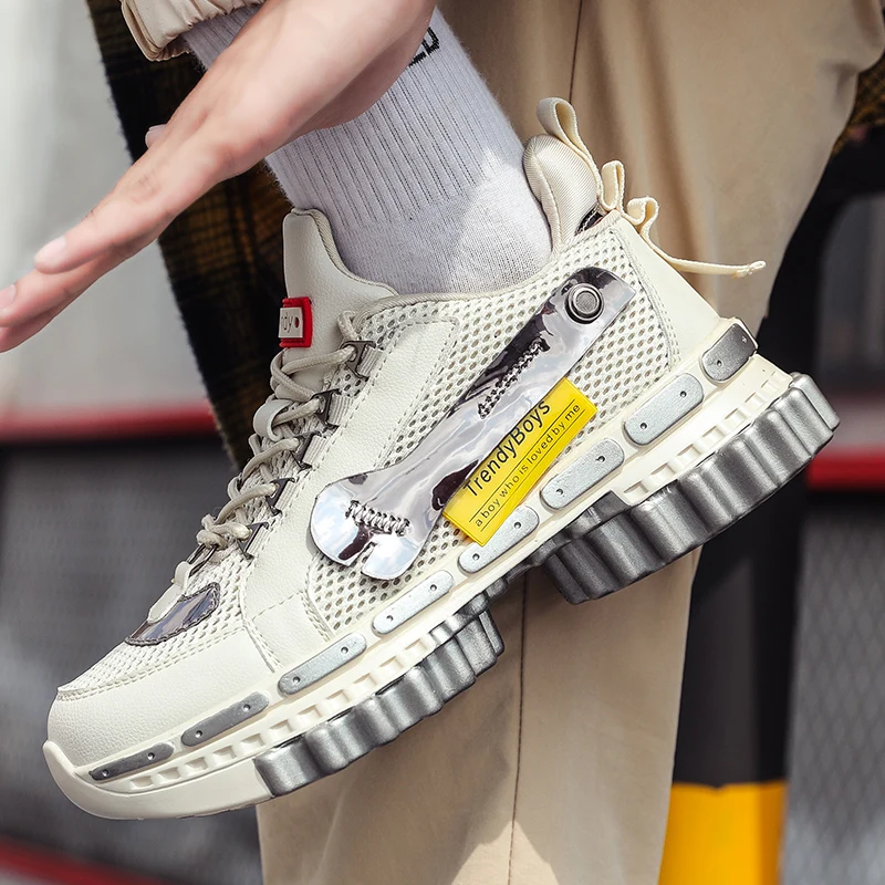 Человек визуально увеличивающая рост Спортивная обувь для мужчин кроссовки