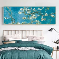 van gogh almond blossom canvas art paintings home wall decor impressionist flowers canvas prints for living room cuadros picture