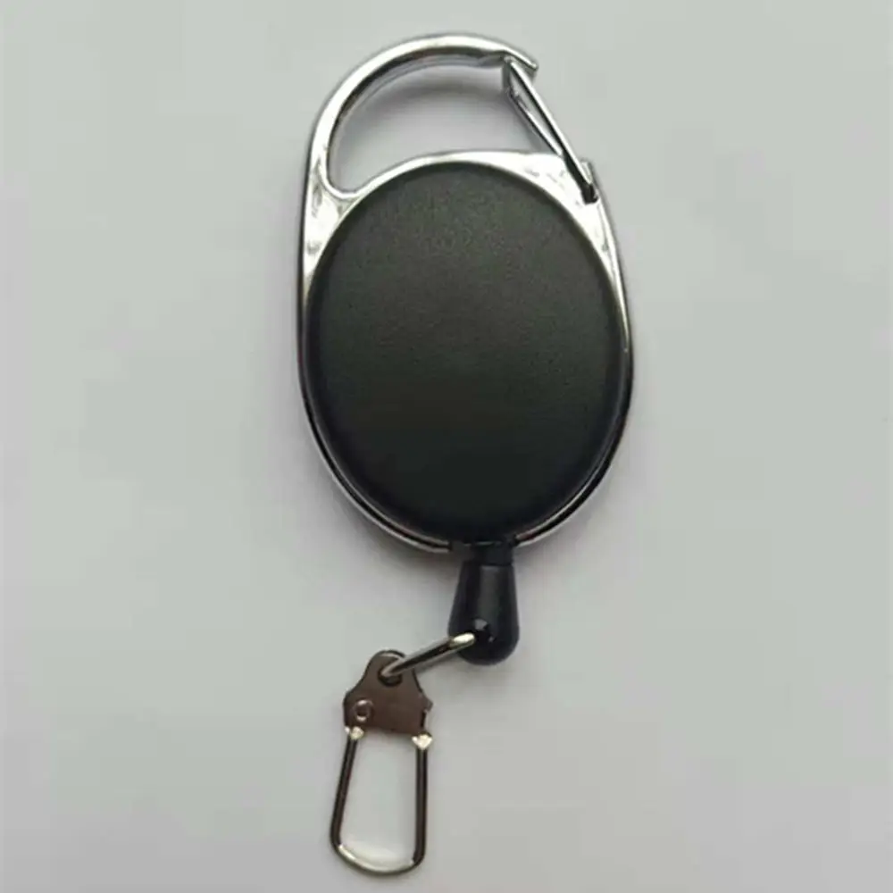 

5pcs Fly Zinger Retractor Extractor Keeper Fishing Accessories Fishing Retractor Zinger Key Ring Reel Holder Fishing Tool