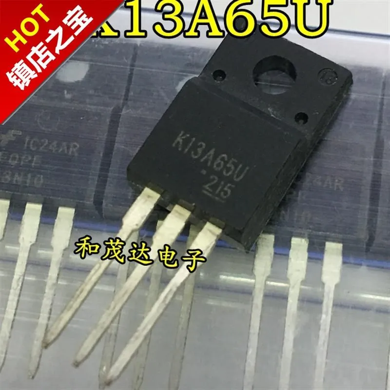 

Original 10pcs/ K13A65U TK13A65U TO-220F 650V 13A