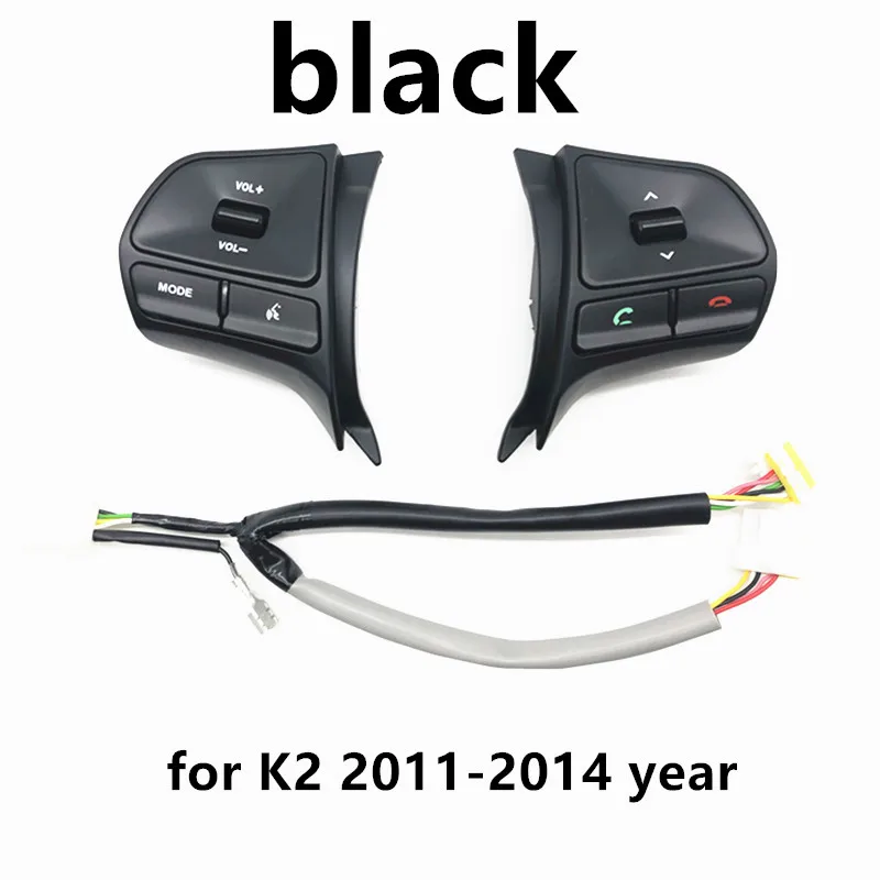 Многофункциональная кнопка управления рулевым колесом PUFEITE для KIA RIO k2 2012 2014 аудио