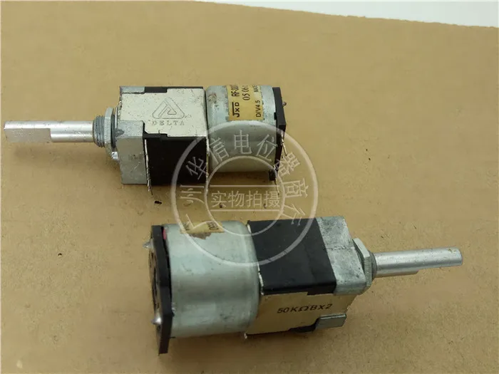Двойной потенциометр [VK] Peak DELTA motor B50K axis 30MMF switch | Строительство и ремонт