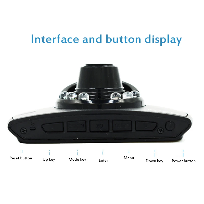 

2.4 Inch Car DVR Camera Recorder 720P Auto Video Recorder Infrared Night Vision Driving Recorder 1280*720 32GB AVI