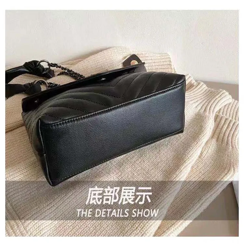 

Shoulder Bag with Chain Fashion Bag Women 2021 Luxury Handbags Women Bags Designer Cross Body Bag Woman Designer Bags