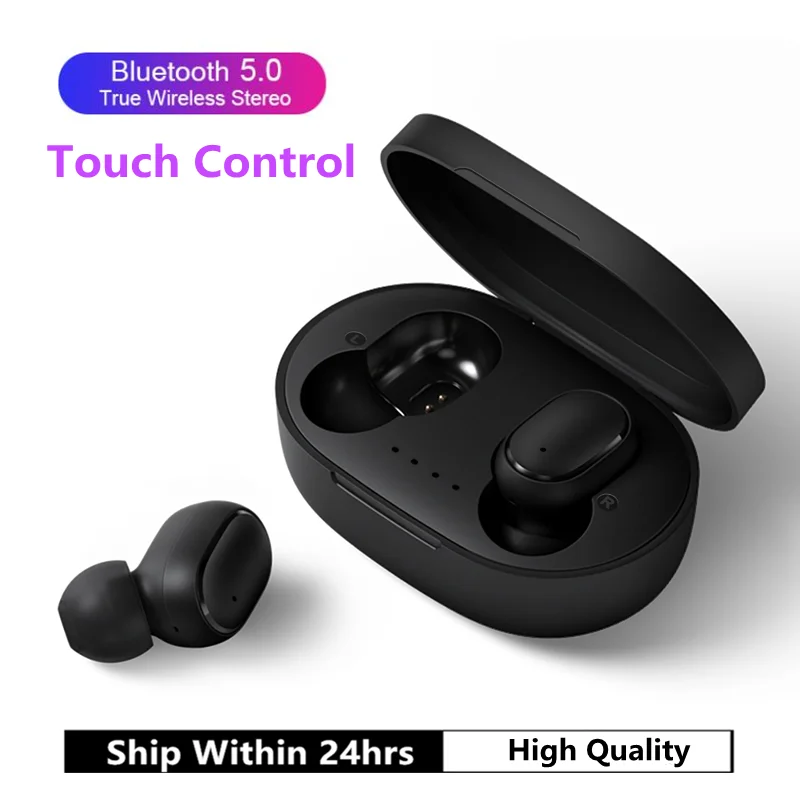 A6S 5 0 TWS Bluetooth гарнитура для Xiaomi Redmi Airdots Беспроводные наушники Наушники