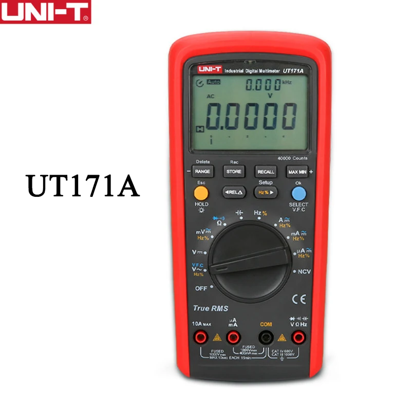 Промышленные Цифровые мультиметры с истинным среднеквадратичным значением UNI-T