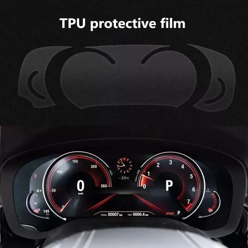 

NEW TPU sticker car dashboard screen protective film for bmw F30 F31 F34 F32 F10 F11 F07 X3 X4 F25 F26 X5 X6 F15 F16 x1 f48 G30