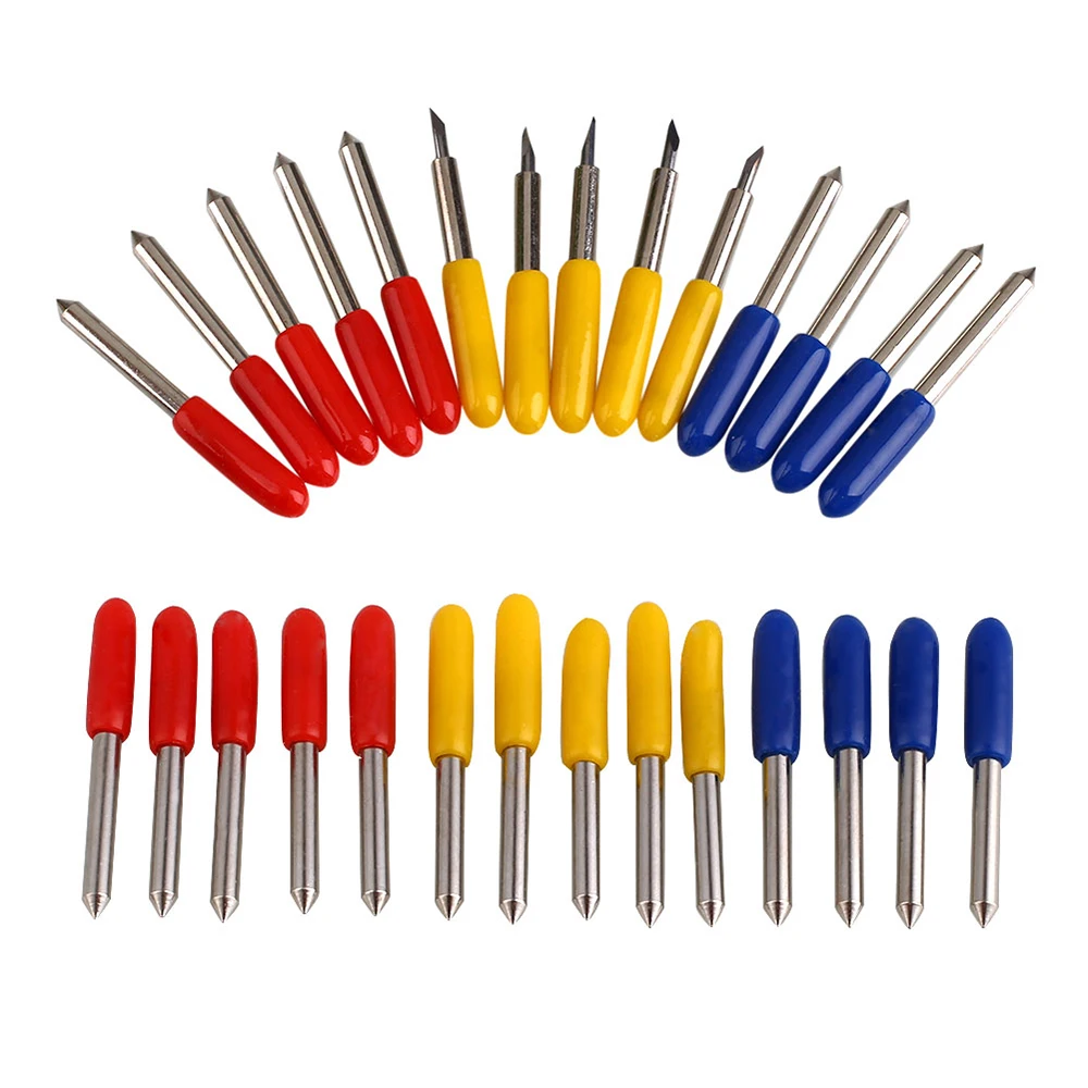 15 шт. 30 ° 45 60 для Roland Cricut режущий плоттер резак металлический нож|Ножи| |