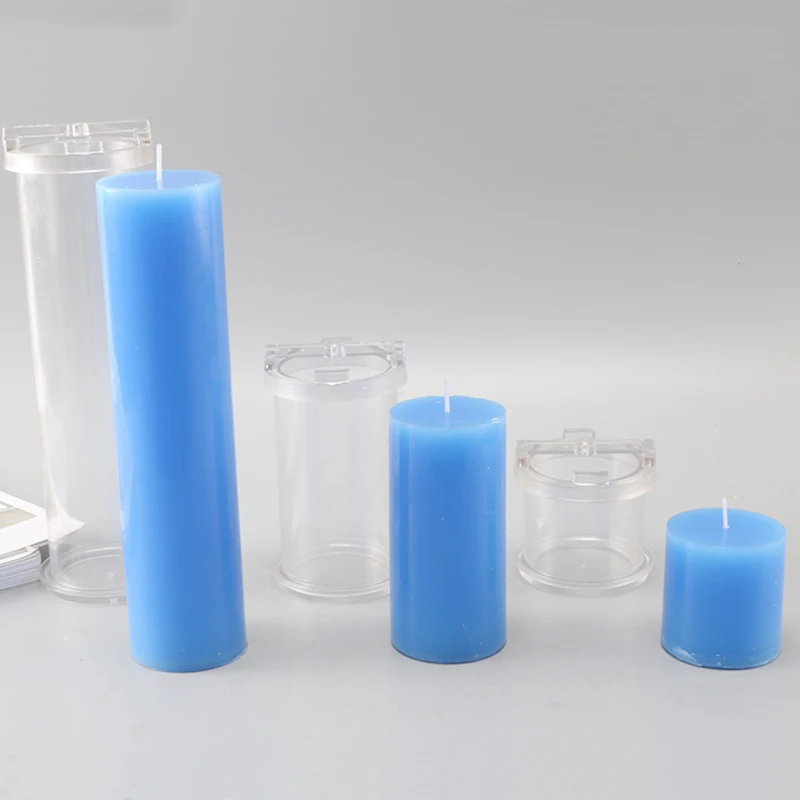 Мульти размер DIY ручной работы гладкая форма для изготовления свечей плоский Топ