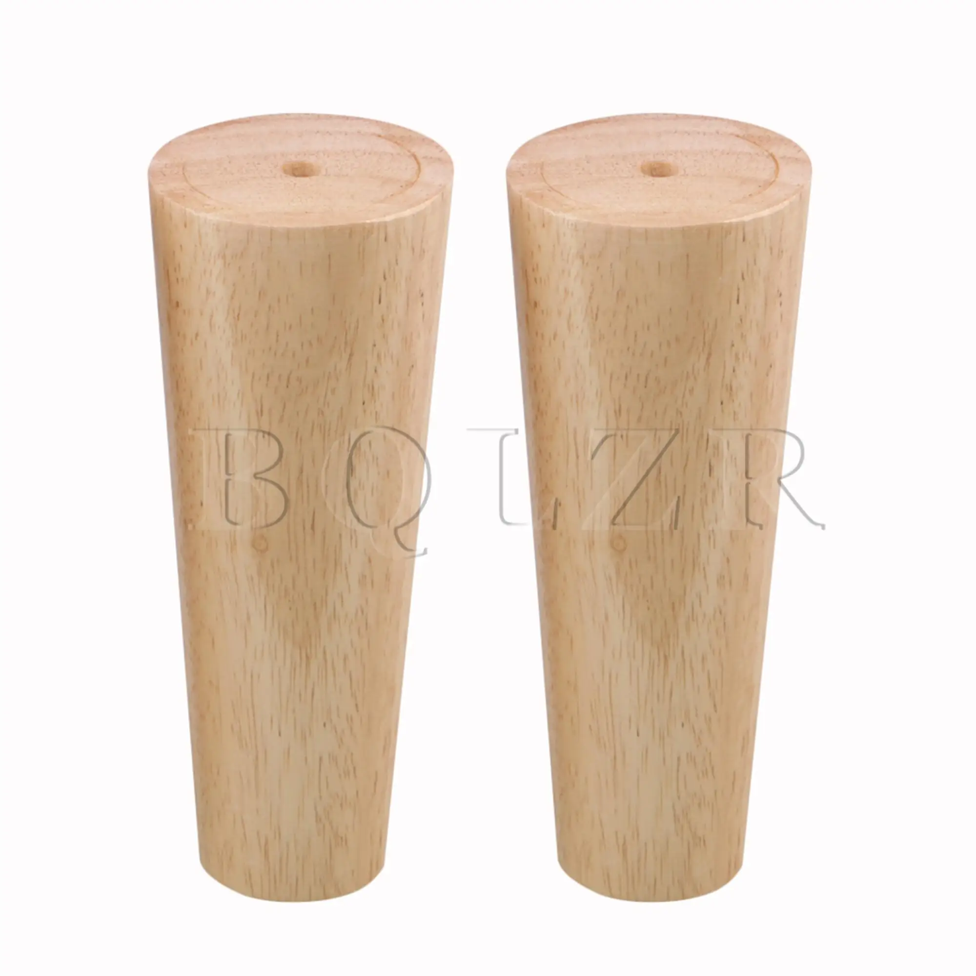 Деревянные конические стулья BQLZR для дивана 4 шт. 15x5 8x3 8 см цвет дерево|legs furniture|leg