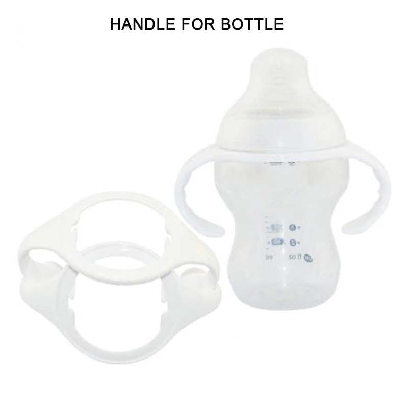 2 шт./лот ручка для кормления ребенка ручка для Tommee Tippee ближе к природе Универсальный широкий рот Детские Бутылочки для молока аксессуары