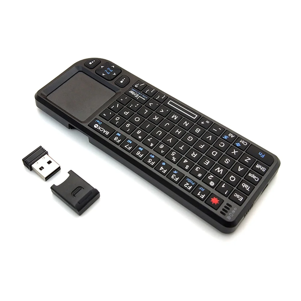 A8 2 4 GHz мини беспроводная клавиатура с подсветкой Air Mouse Touchpad для проектора TV Box |