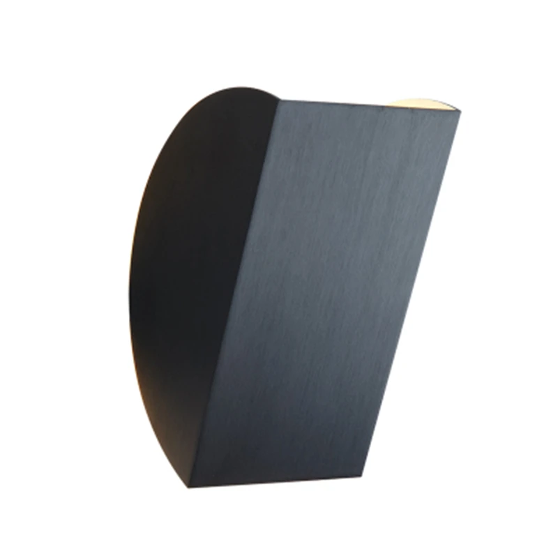 

Nordic Geometric Aluminum LED Design Studio Bedroom Bedside Sofa Wall Lamp Free Shipping Wall Mounted LED Bulbs Knob Switch GU10