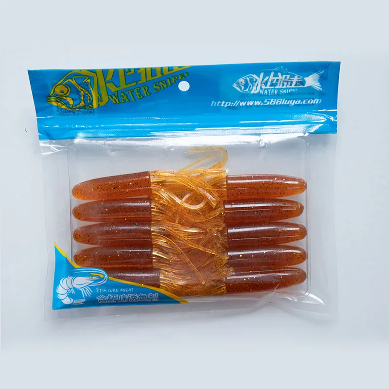 Приманка рыболовная в виде червя 7 г 10 шт. |