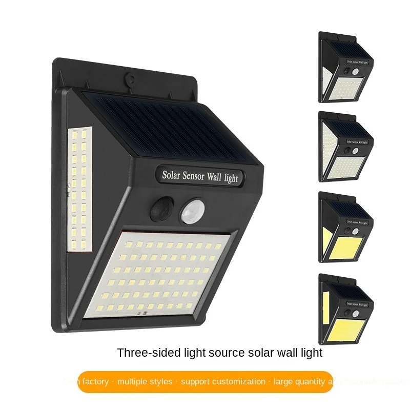 

Solar lamp LED human body induction lamp landscape courtyard wall lamp garden outdoor wall lighting street lamp