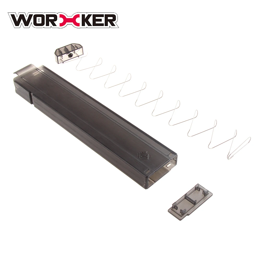 Узкий журнал для рабочих на каблуке черный прозрачный/синий прозрачный/прозрачный|Игрушечное оружие| |